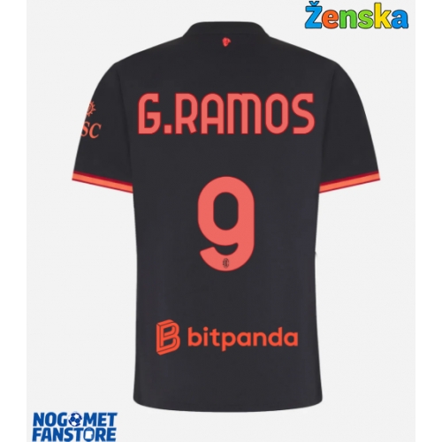 AC Milan Goncalo Ramos #9 Rezervni Dres za Ženska 2026-27 Kratak Rukav